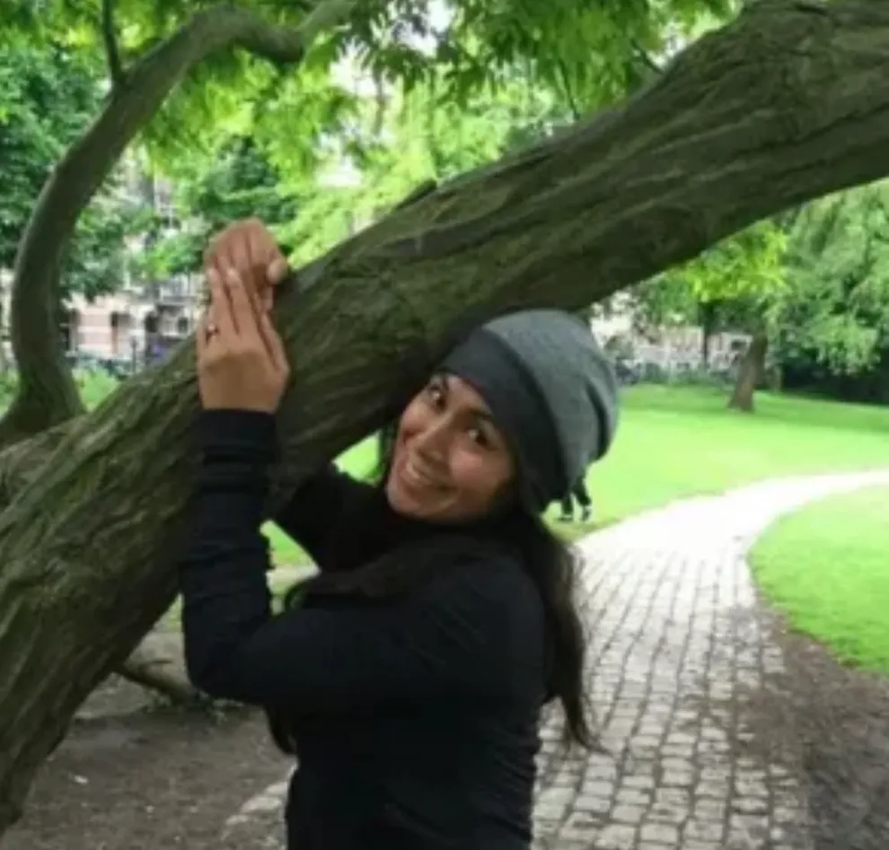 Dr. K embracing nature